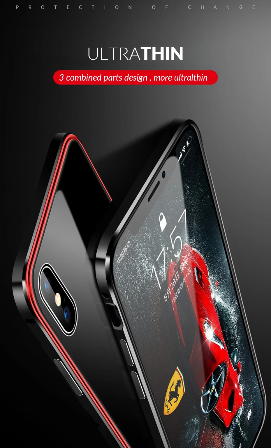 Роскошный металлический чехол для iPhone XR XS Max чехол Алюминиевый металлический бампер закаленное стекло чехол для телефона s для iPhone X 7 8 Plus чехол