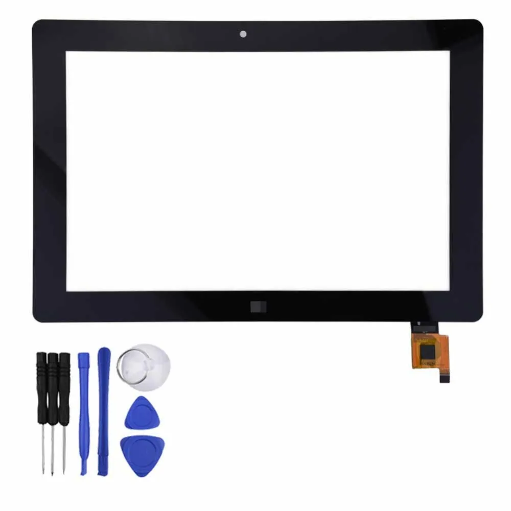 10,1 дюймов для Haier W1048S DY10121(V2) Черный планшетный ПК дигитайзер емкостный сенсорный экран панель Стекло сенсор Замена инструменты