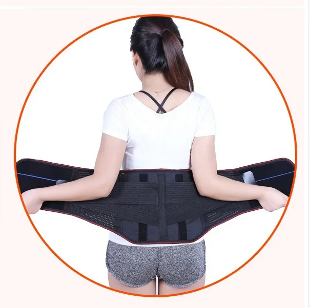 Поясничная нижняя часть спины и поддерживающий пояс с 3 функциональными