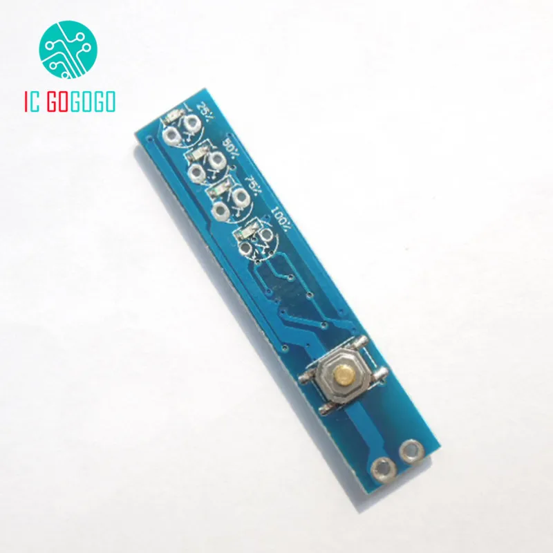 12 В свинцово кислотный индикатор емкости батареи Измеритель уровня светодиодный