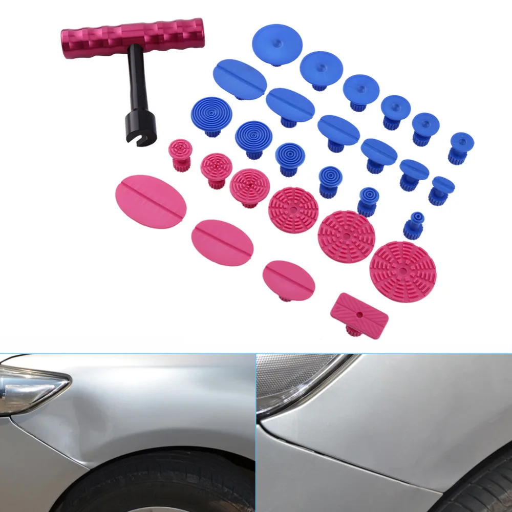 Набор инструментов для ремонта вмятин комплект из 29 Т образных насадок с