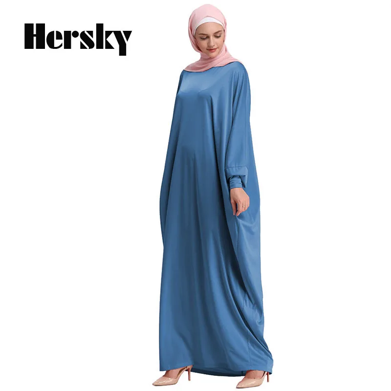 Модное Элегантное мусульманское женское черное платье Ближний Восток арабские