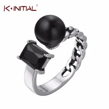Kinitial, модное кольцо с сердечком, женское серебряное регулируемое ювелирное изделие, масляное красное сердце, кольца для девочек, Детский Рождественский подарок, Bijoux