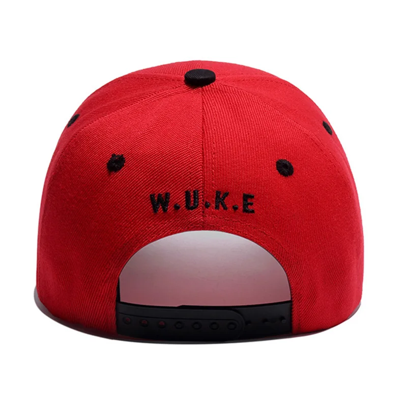 Модная уличная бейсболка полиэстер вышивка красная шляпа Bone Gorras Beisbol