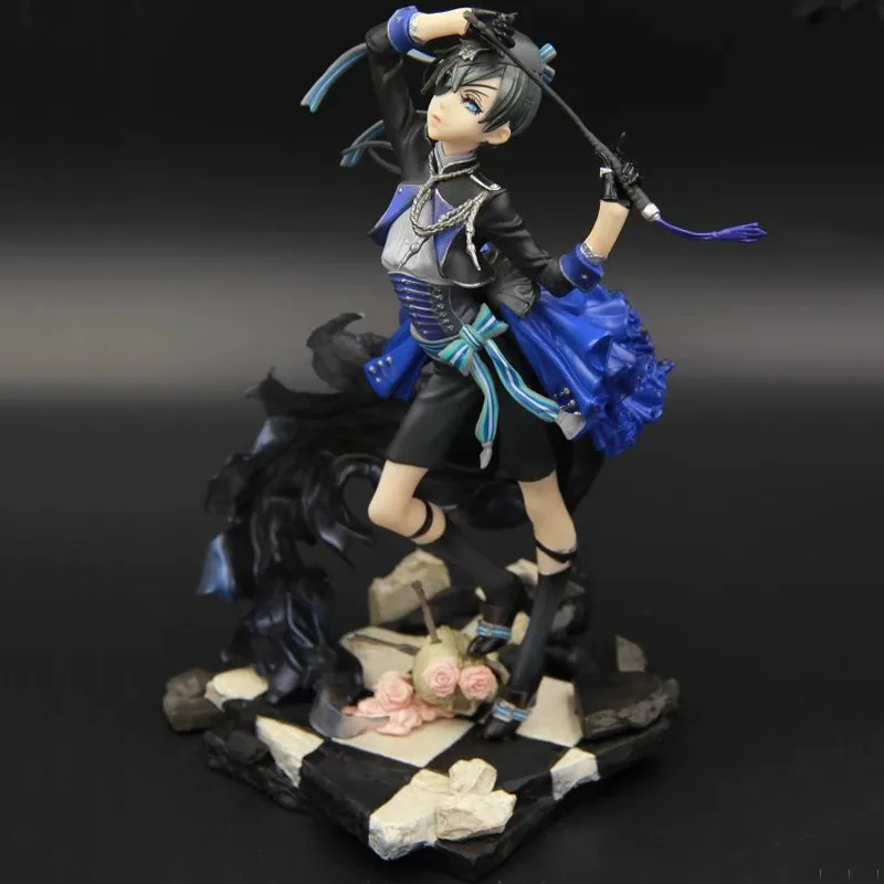 Новый черный дворецкий 22 см Kuroshitsuji Cie аниме фигурка ПВХ giapponese героя и игрушечная
