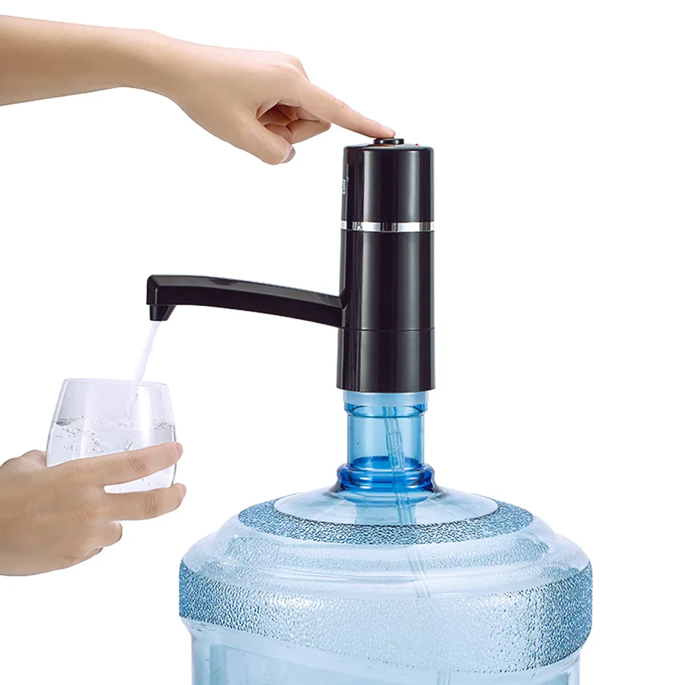 Помпа для воды на бутыль Беспроводная Аккумуляторная Портативный Электрический Диспенсер Для Воды Автоматический Насос Питьевой Воды Бутылки 2 Цветов