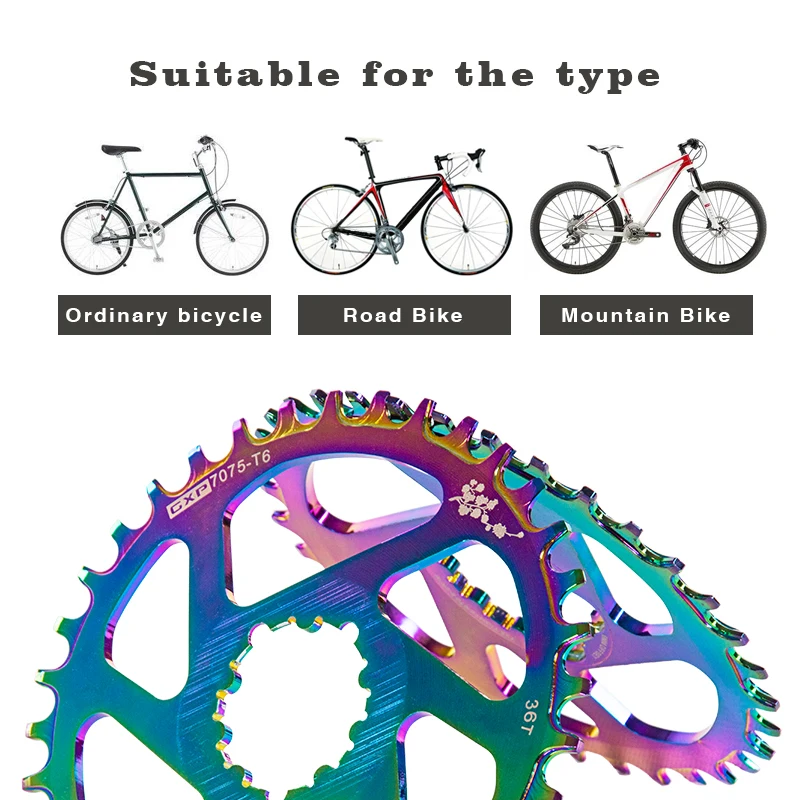 Звездообразная звезда GXP для горного велосипеда деталь 32T 34T 36T 38T алюминиевый