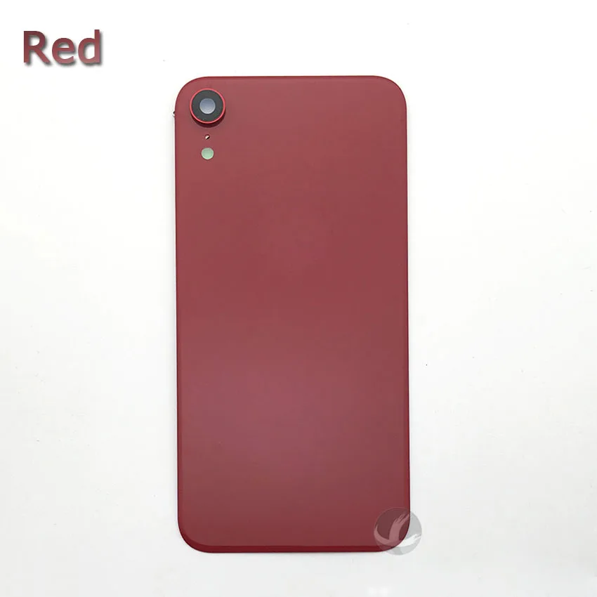 Задний корпус с объективом камеры для Apple iPhone XR ЕС Европа Версия Задняя стеклянная крышка панель Крышка Замена