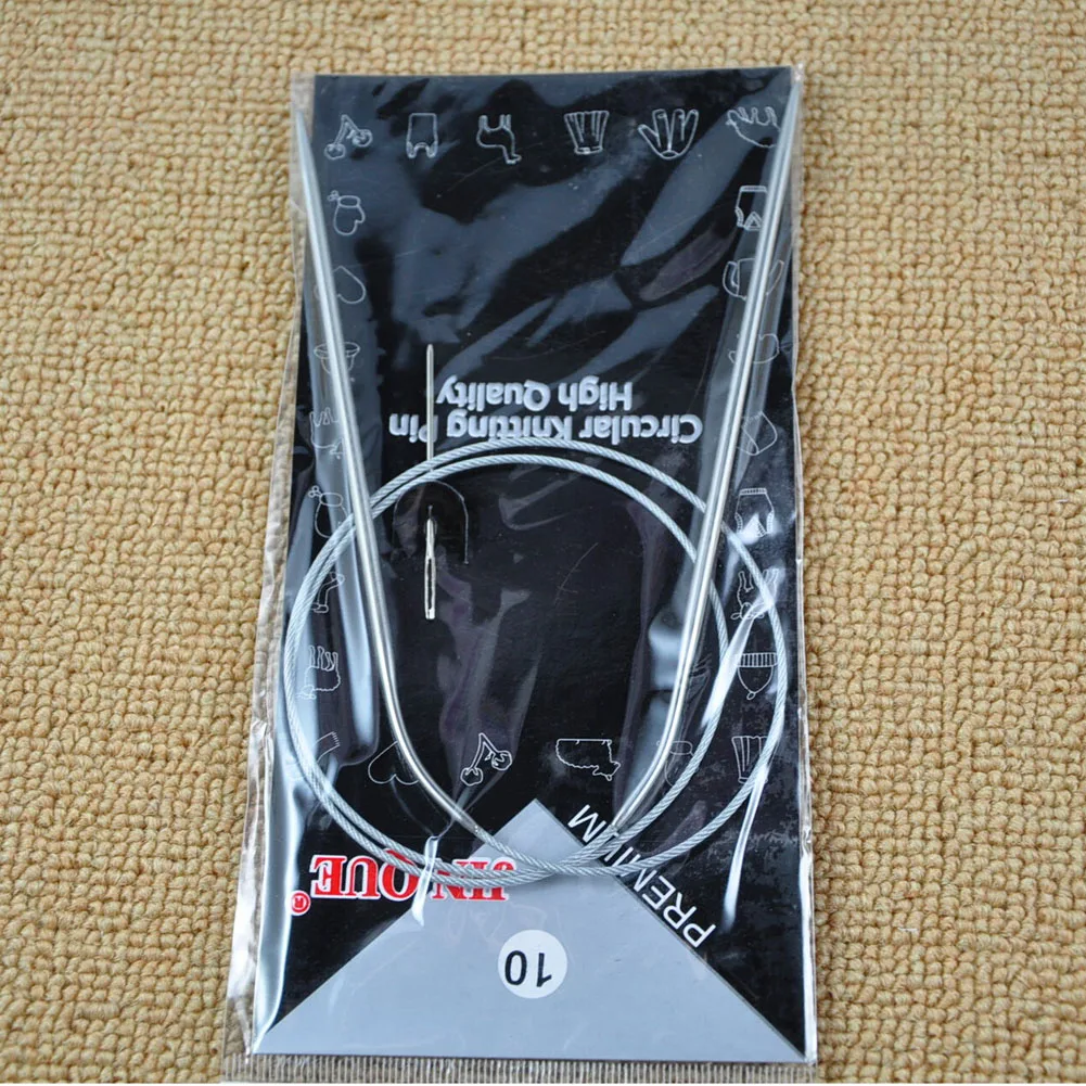 11 шт. круговые спицы для вязания 80 см|stainless circular knitting needles|circular needle crochetcrochet needles |