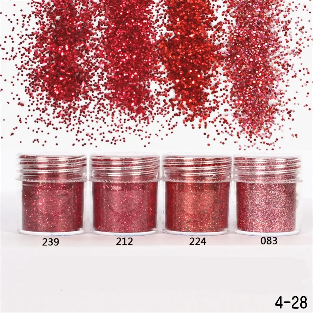 10 мл/коробка 1 коробка синие фиолетовые Красные Блестки для ногтей|glitter dust nail|glitter