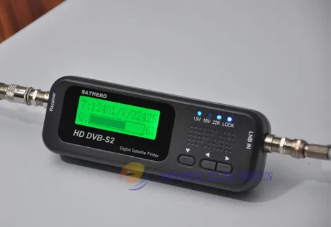Sathero SH-100HD карманный цифровой спутниковый искатель спутниковый измеритель HD сигнал спутниковый искатель DVB-S2 USB 2,0