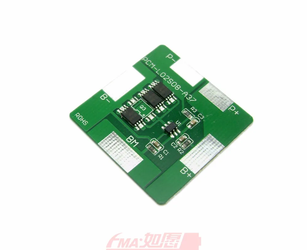 Модуль защиты FMA квадратный PCM для 2S 7 2 v 4 Li-Ion Li-Po аккумулятора зарядка/разрядка 5-8A