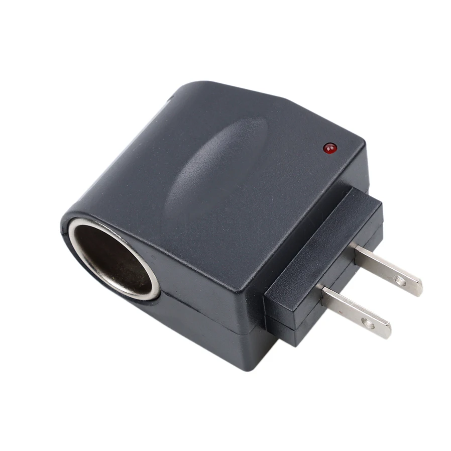 Автомобильный адаптер питания розетка-преобразователь дополнительная вилка
