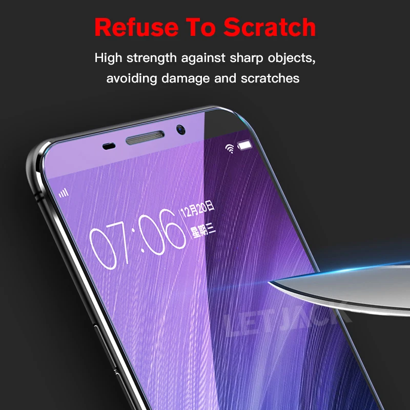 Закаленное стекло с защитой от синего излучения для Xiaomi 8 SE 6X противоударный