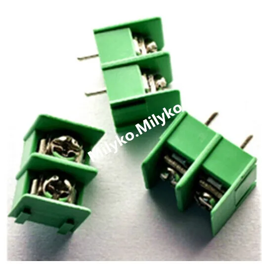 100PCS KF8500-2P Green KF8500 2Pin 8.5mm Straight Pin Barrier Terminal Block ROHS