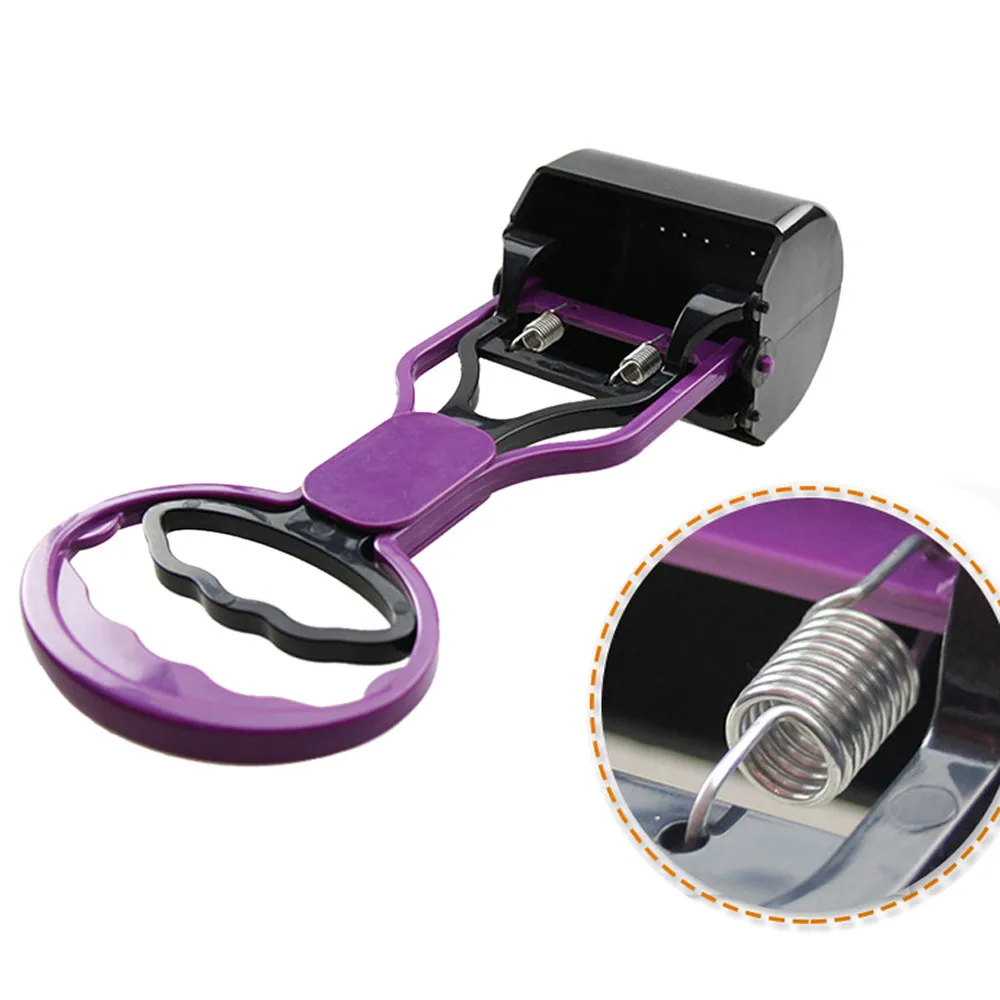 Отходы pick up собака Pooper Scooper Poop Scoop Clean pick Up средство удаления экскрементов фиолетовый#01
