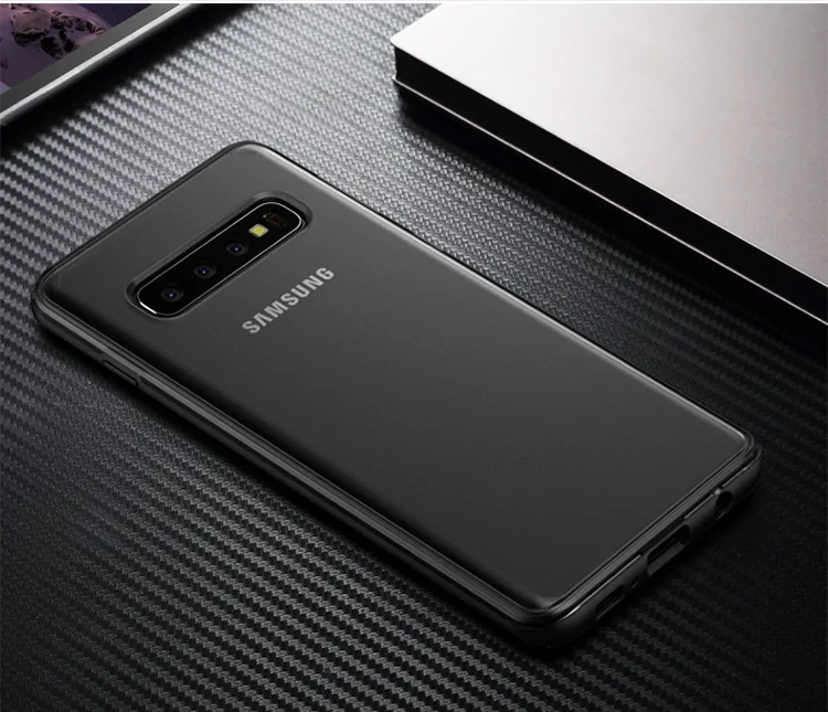 S10 Чехол iPaky ультра тонкий противоударный чехол для samsung galaxy S10 PLUS силиконовая крышка для PC для galaxy s10e s 10 plus чехол для телефона s