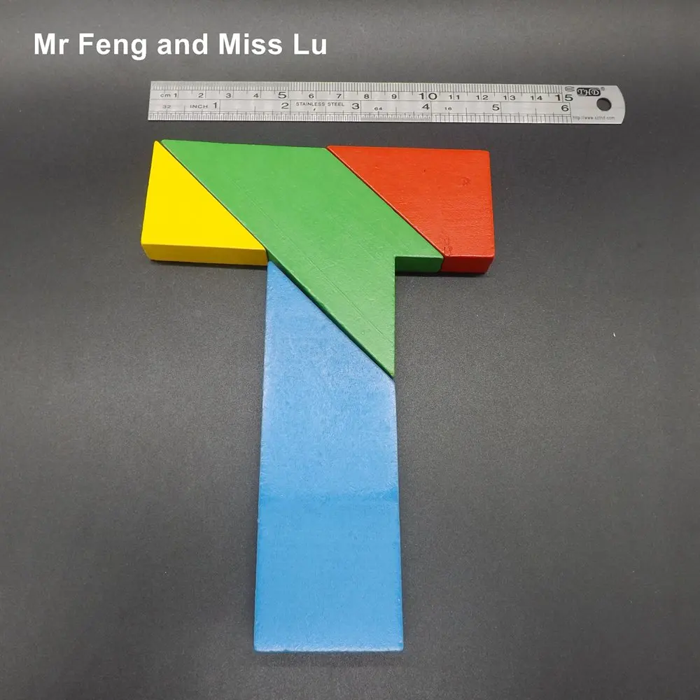 Красочные Мистик т головоломка деревянная игра мульти поколение