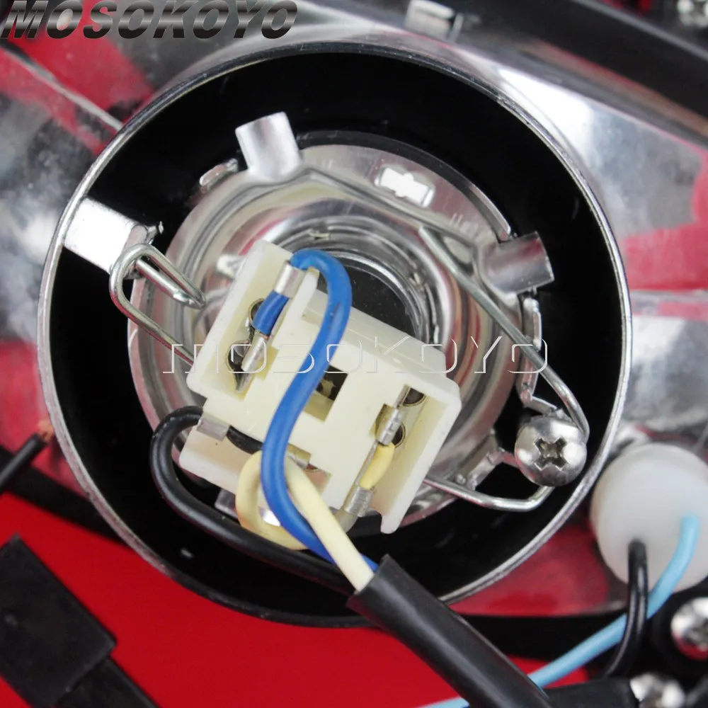 Налобный фонарь для мотоцикла фара мотокросса со светодиодным поворотным