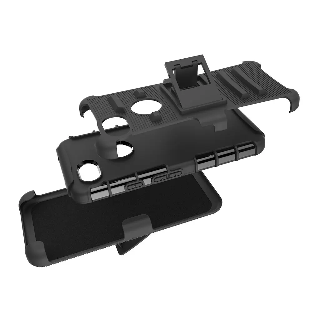 Чехол кобура с зажимом для ремня прорезиненная ручка тонкий защитный чехол