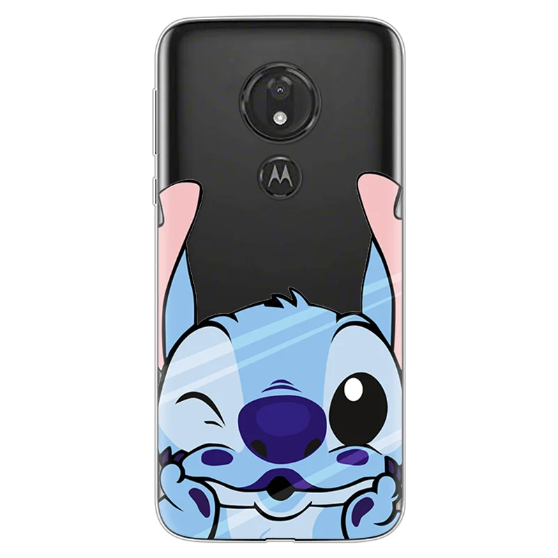 sinvbi Мультяшная пара для Coque Motorola Moto G7 Play Plus чехол мягкий, роскошный, из ТПУ Модный чехол для телефона для Motorola G7 power Cover - Цвет: sinvbi