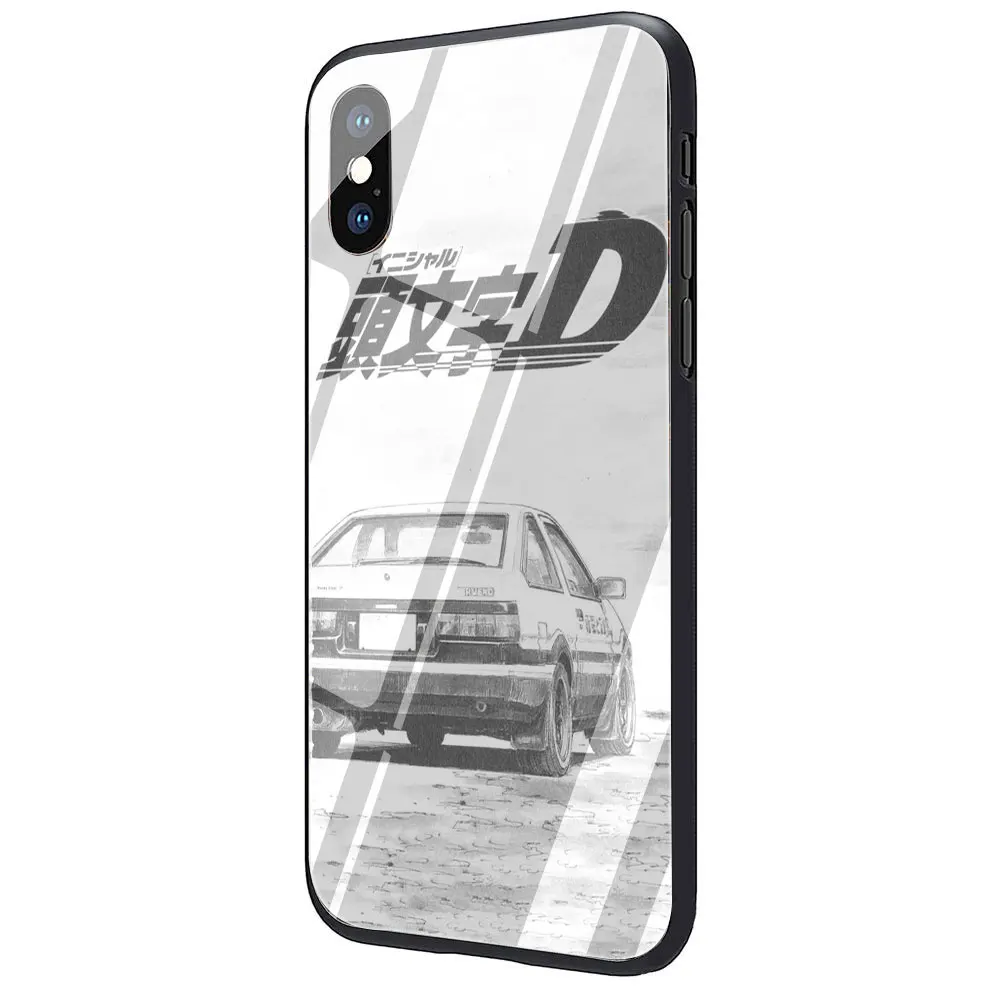 G12 Начальный чехол для телефона из закаленного стекла D AE86 для iPhone 11 Pro 6 6S Plus 7 8 Plus X XS XR XS Max - Цвет: G12