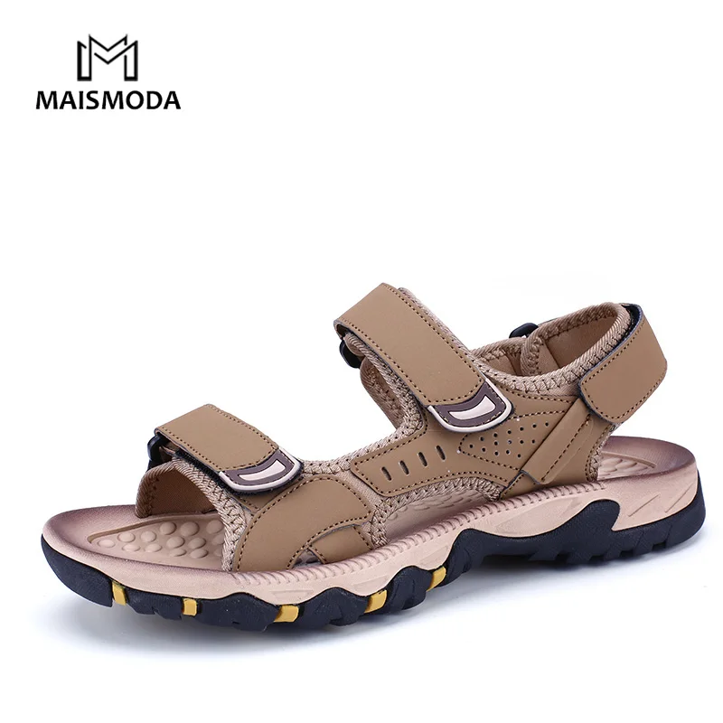 MAISMODA 2019 новые мужские сандалии летние дышащие уличные пляжные прогулочный