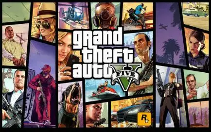 Grand Theft Auto V видео игры GTA 5 Искусство Шелковый постер декоративная стена картина