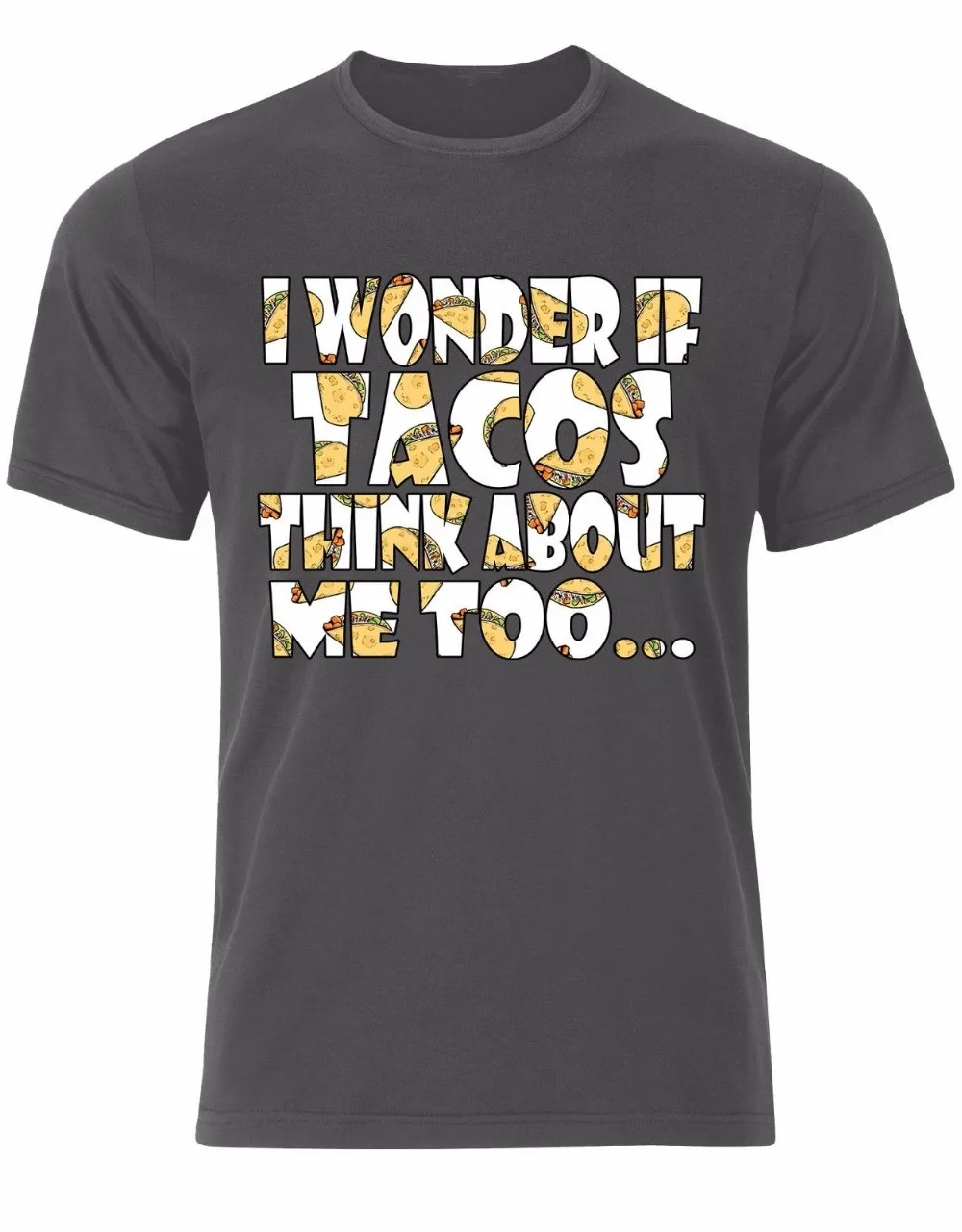 Высокое качество Футболки для девочек интересно если tacos думать о мне тоже funnyquote