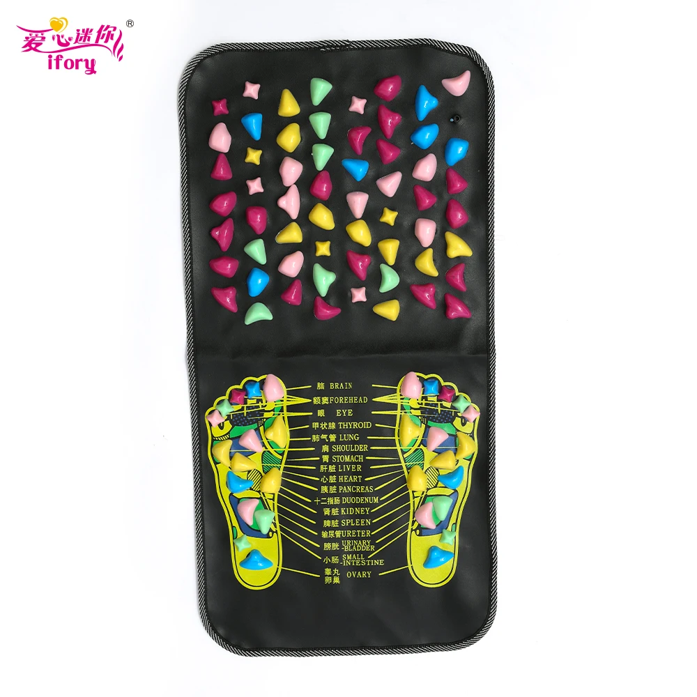 Китайская подушка для массажа ног IFORY массажный коврик с галькой | Красота и