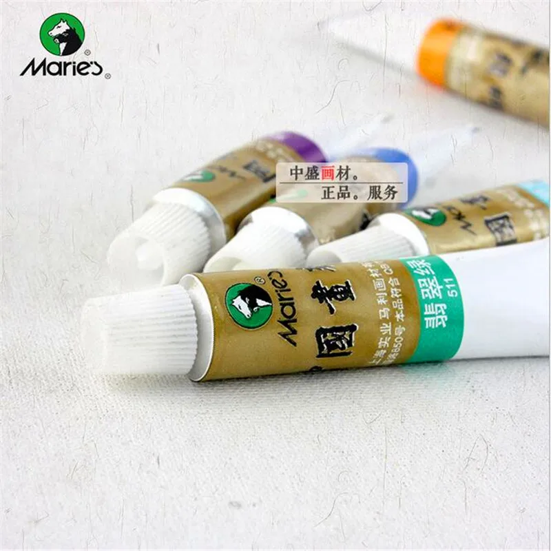 Подлинный Пигмент для живописи чернилами 5 шт./кор. Шанхайский бренд Mali пигмент