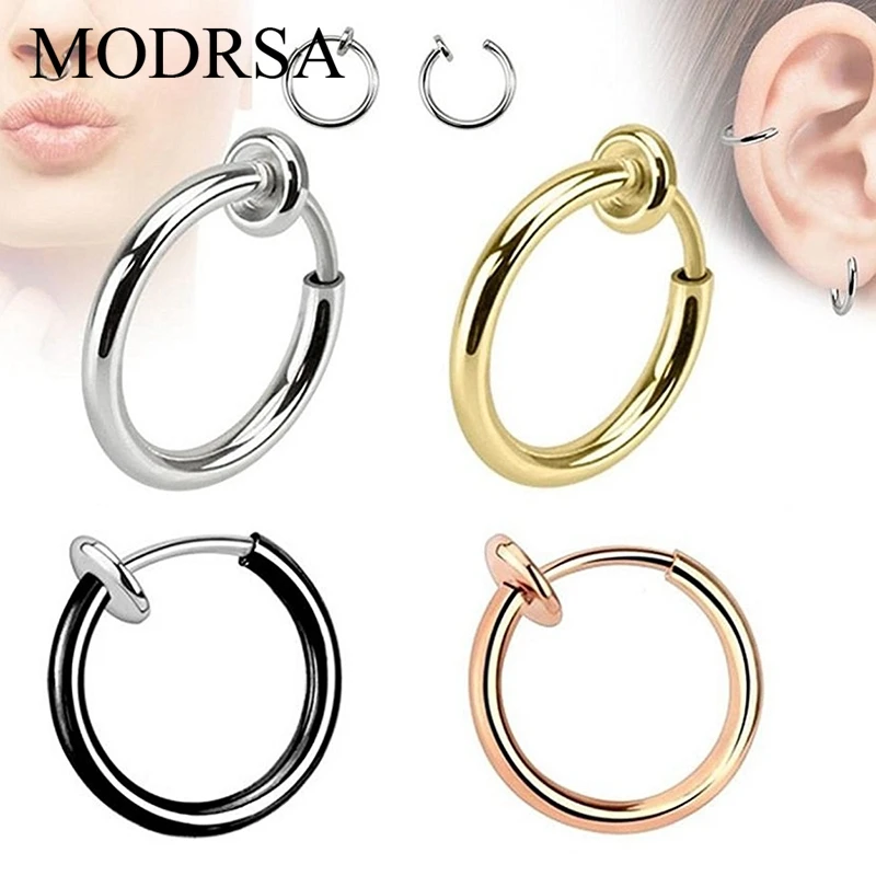 2 шт. серьги кольца из нержавеющей стали для носа|nose ring|ear clip onnose rings stainless steel |