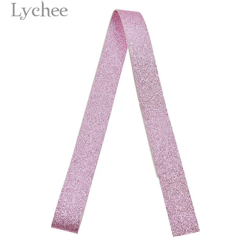 Lychee Life 1 ярд массивная Блестящая лента блестящая тканевая материалы для шитья
