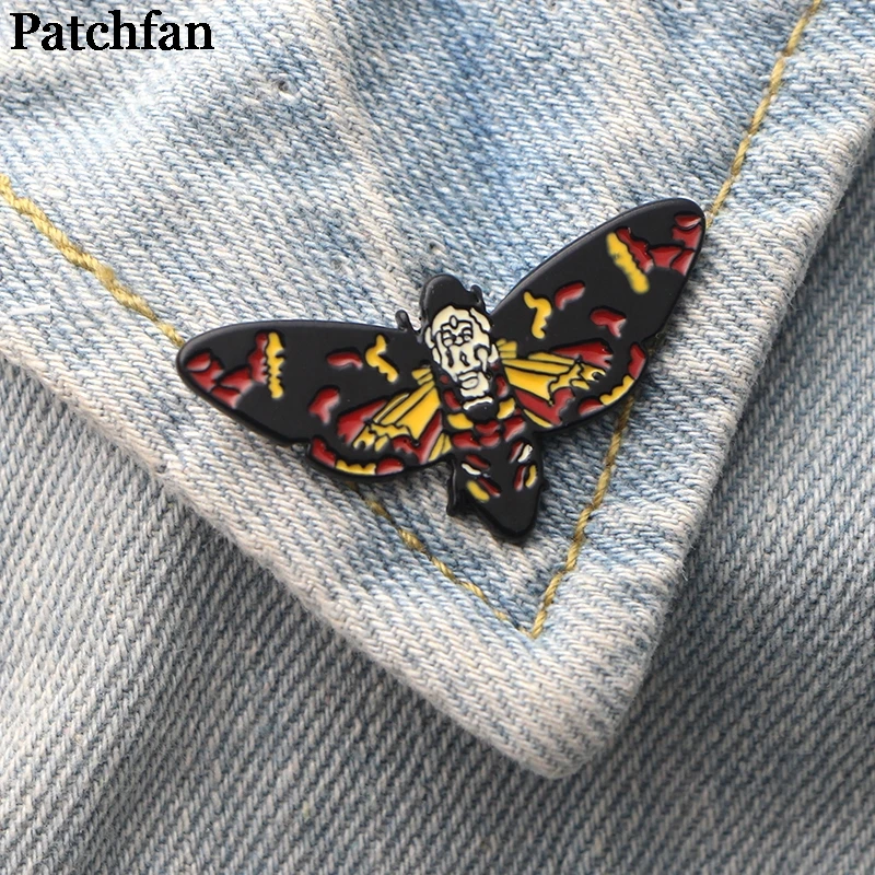 Patchfan Молчание ягнят пчелы из цинкового сплава цинковый сплав значки para рубашка