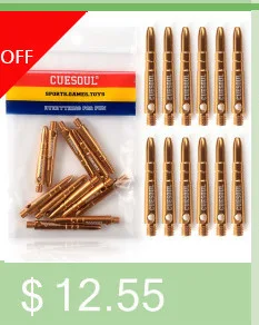 New CUESOUL 23g 25g 27g Professional Steel Tip Darts Black Dart Body With Dart Flights