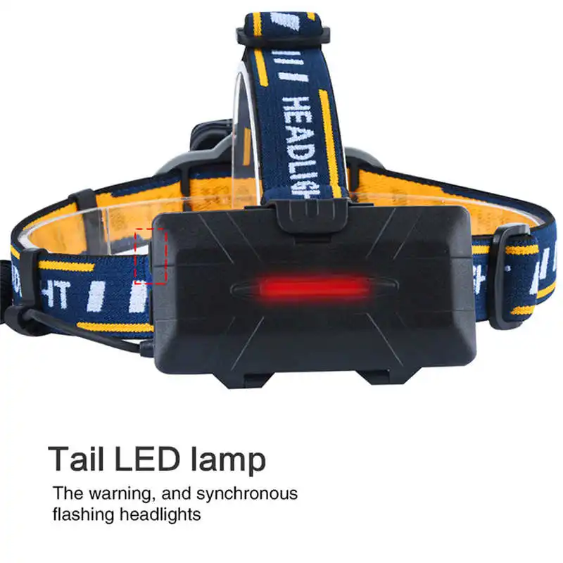 5x XM L T6 LED + 2xcob индукционный фонарик t6 18650 Набор фар мощный светодиодный