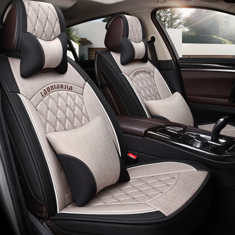 

Car Seat Cover General Cushion Flax Car Styling For Porsche Cayenne SUV Cayman Macan Car pad,auto seat cushions Free Shipping