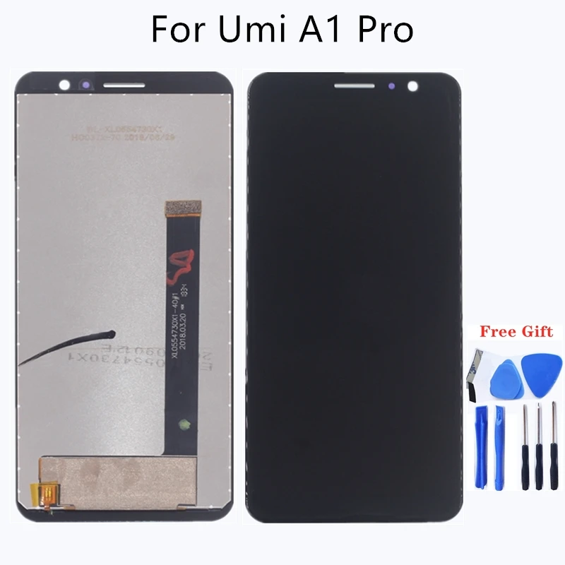 

5.5" for UMIDIGI A1 PRO LCD display + touch screen assembly for parts replacement for UMI A1 PRO LCD monitors Free shipping