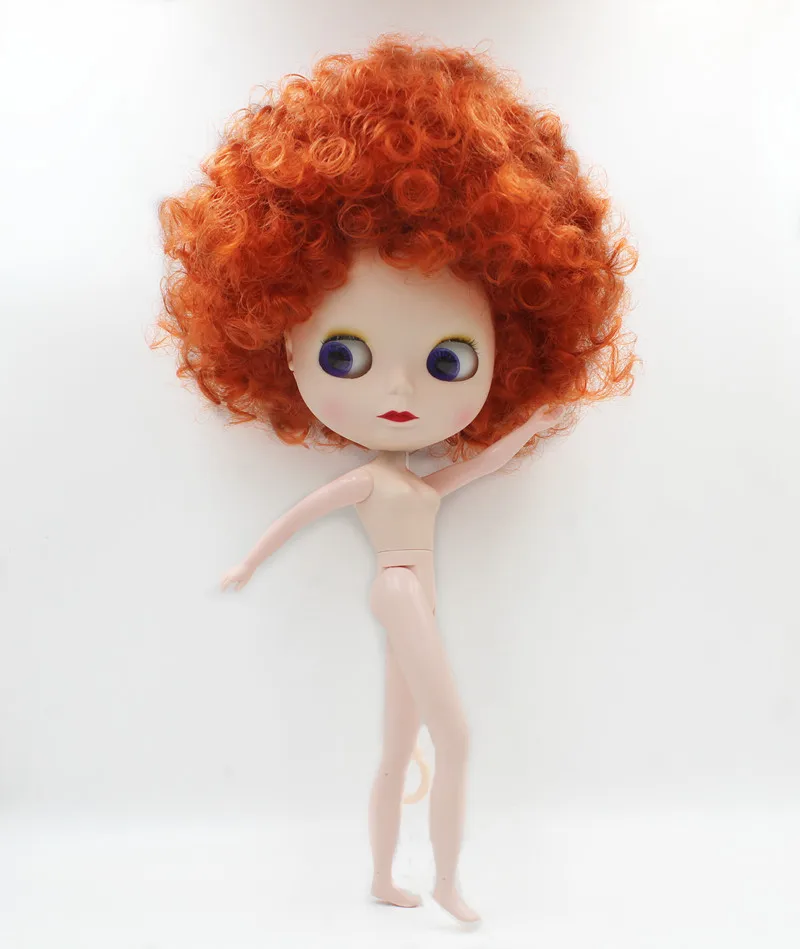 Blygirl, куклы Blyth, медные локоны, 19 суставов и обычного тела, матовое лицо оболочки обнаженной куклы, обнаженные куклы на продажу