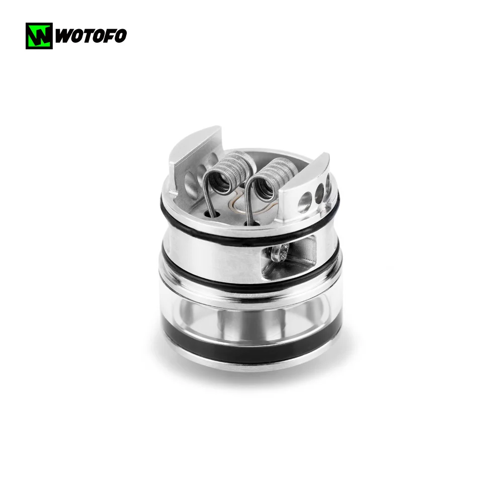 Оригинальный Wotofo Фарис RDTA распылитель для электронной сигареты резервуар