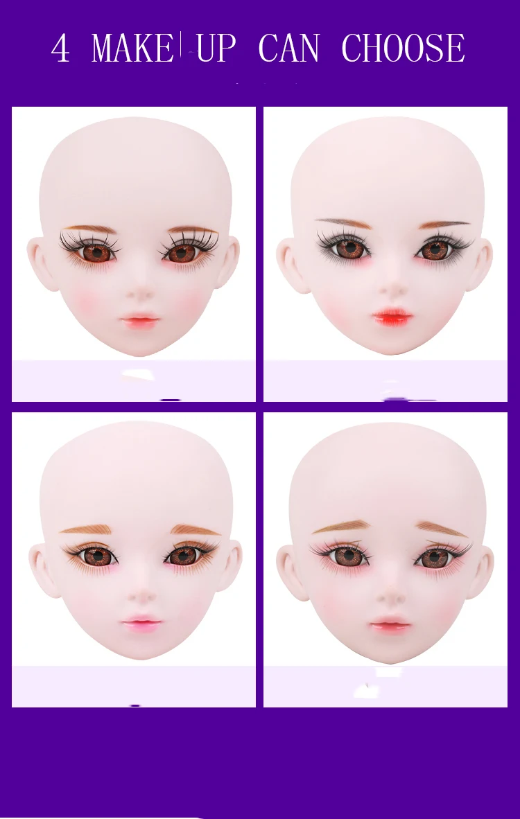 1/3 BJD кукла 56 см Женская пластиковая шарнирная Подвижная кукла, 20190102