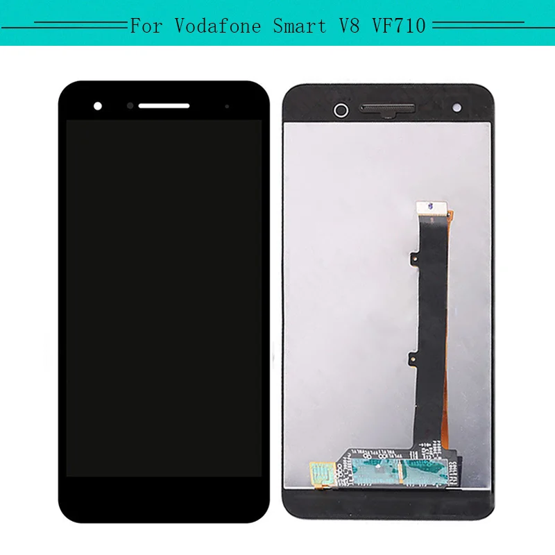 Протестировано 3 шт. для Vodafone Smart V8 VFD 710 VF710 Полный ЖК дисплей в сборе с сенсорным
