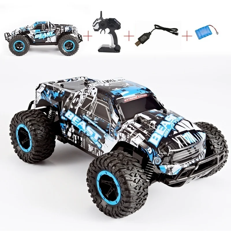 High Speed Racing Car 48KM/H 2.4ghz 1:20 Remote Control RC Electric Monster Off Road Vehicle Boys Baby Toys | Игрушки и хобби