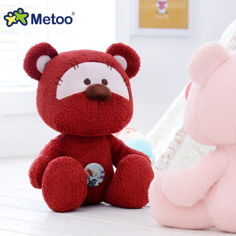 Metoo новый детский мультяшный медведь куклы Новорожденные спящие сопровождение