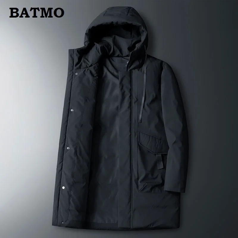 BATMO 2018 Новое поступление зимние высокого качества 90% белый пуховик на утином пуху