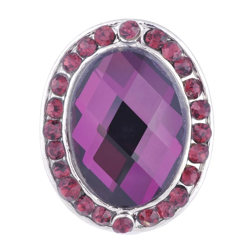 1 шт. новые стили фиолетовые серии Snaps Mix Pack 18 мм GingerSnaps Snap button Charms Jewelry VN-1992 |