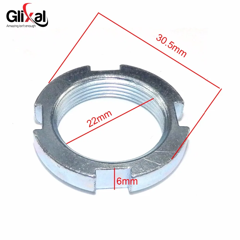 Glixal GY6 125cc 150cc стартовый замок сцепления гайка для 152QMI 157QMJ китайский скутер мопед