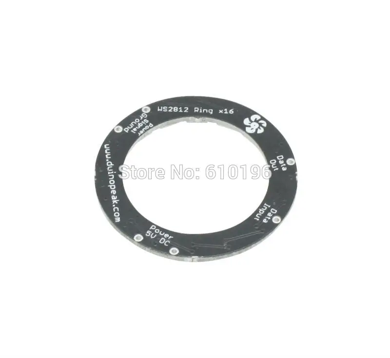 16 бит X WS2812 WS2812B модуль 5050 RGB светодиодная кольцевая лампа со встроенными