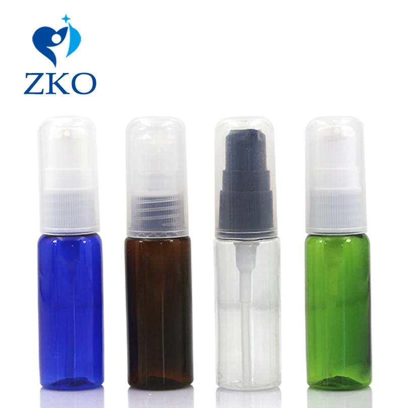 

10pcs 20ml Cream Cosmetic Essential Oil Liquid Sprayer Lotion Bottling Foam Emulsion Refillable Pump Sub-Bottle(Whole Cover)