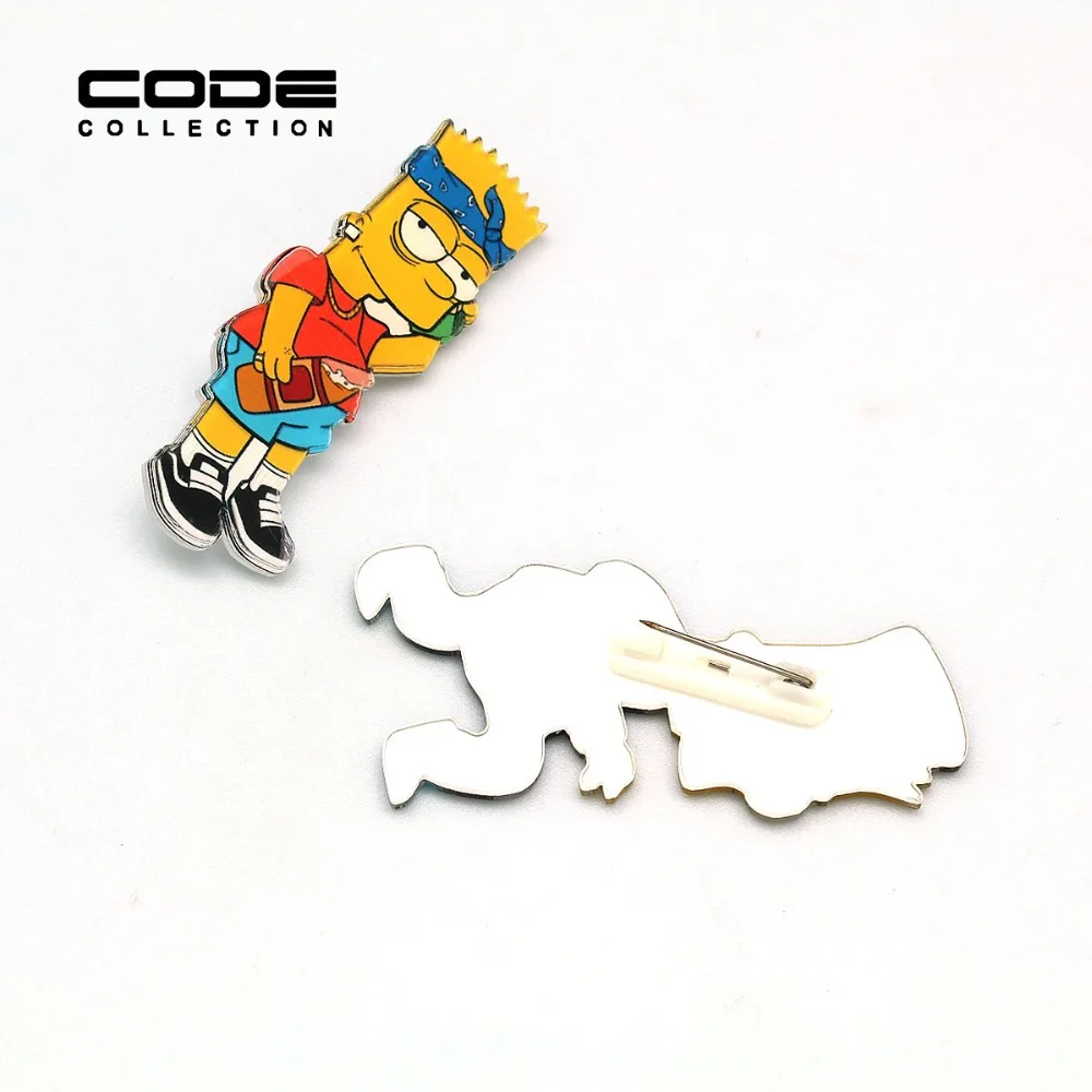 8 шт./компл. лидер продаж популярная акриловая брошь в виде мультяшного персонажа